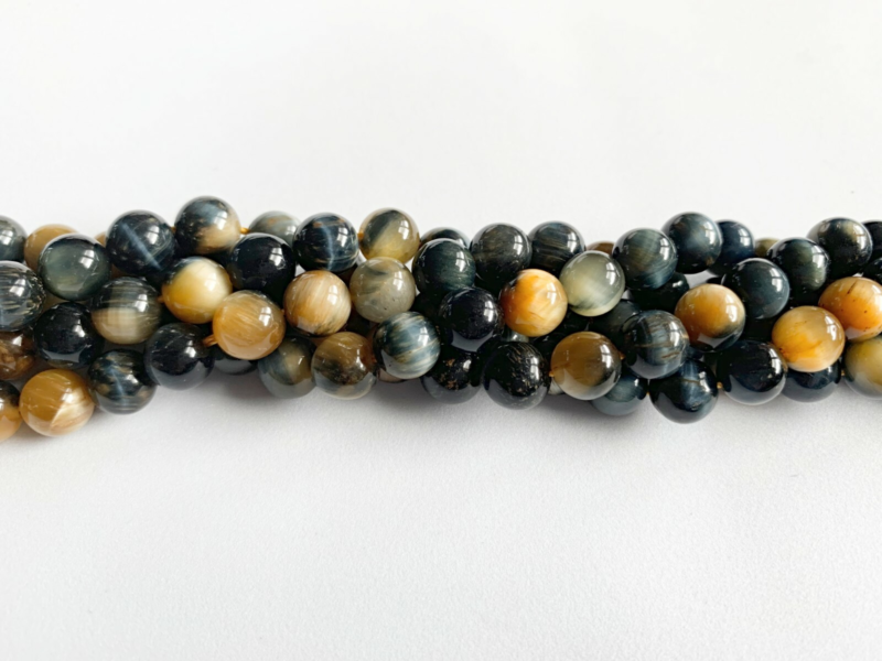 8mm Semi Precious Gemstone Rounds Beads for Jewellery Making (app. 46-50 beads)