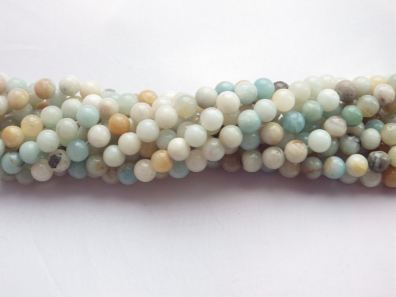 8mm Semi Precious Gemstone Rounds Beads for Jewellery Making (app. 46-50 beads)