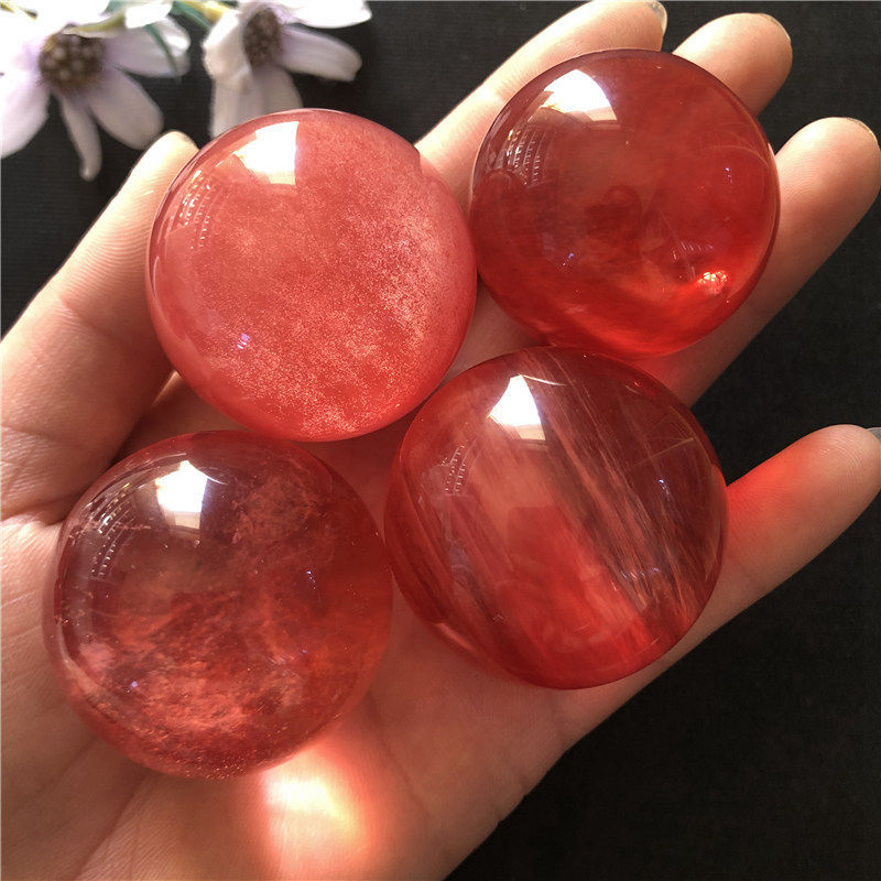 Natural Quartz Crystal Healing Gems Sphere Ball Energy Stone Reiki Decor + Stand