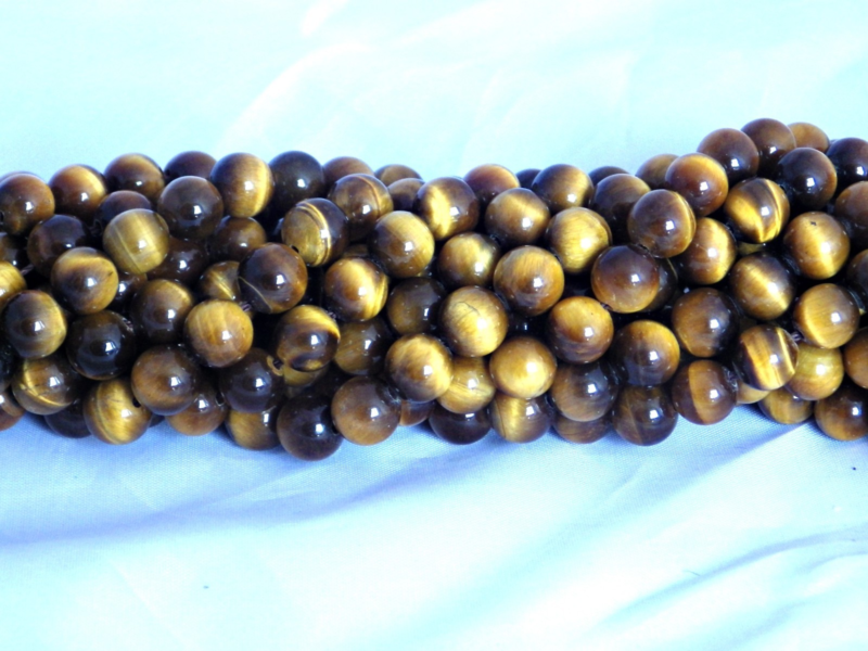 8mm Semi Precious Gemstone Rounds Beads for Jewellery Making (app. 46-50 beads)