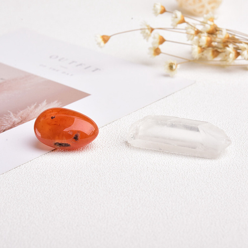 5Sets Natural Quartz Crystal Gemstone 7 Chakra Healing Balance Tumbled Stones