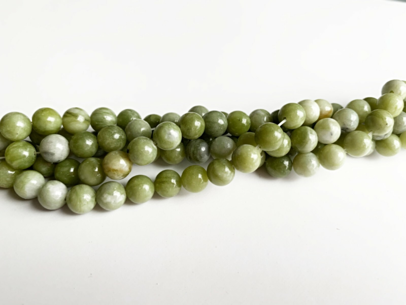 8mm Semi Precious Gemstone Rounds Beads for Jewellery Making (app. 46-50 beads)