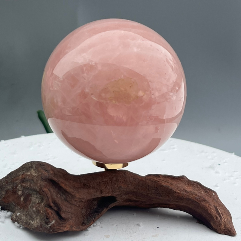 326g Natural powder crystal Ball Quartz Crystal Sphere Reiki Healing