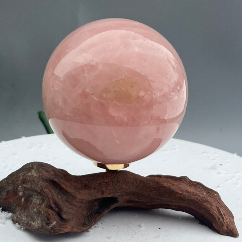 326g Natural powder crystal Ball Quartz Crystal Sphere Reiki Healing