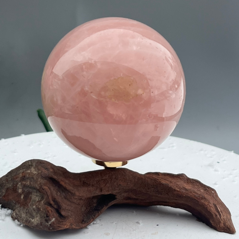 326g Natural powder crystal Ball Quartz Crystal Sphere Reiki Healing