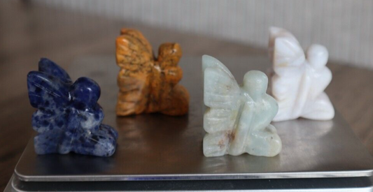 MIXED MATERIAL FAIRY BUNDLE (4) FAIRIES INCLUDED 43.8 GRAMS