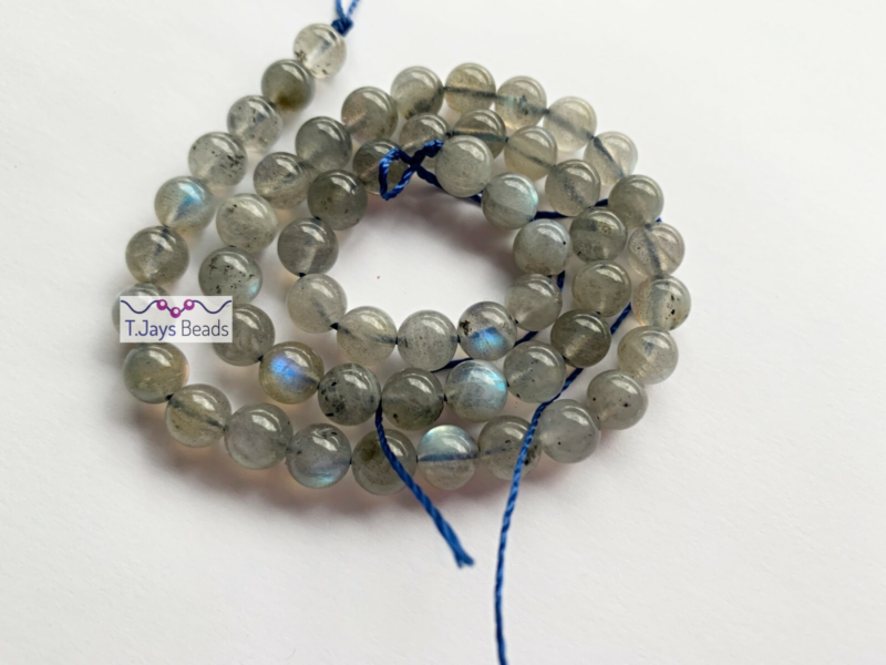 8mm Semi Precious Gemstone Rounds Beads for Jewellery Making (app. 46-50 beads)