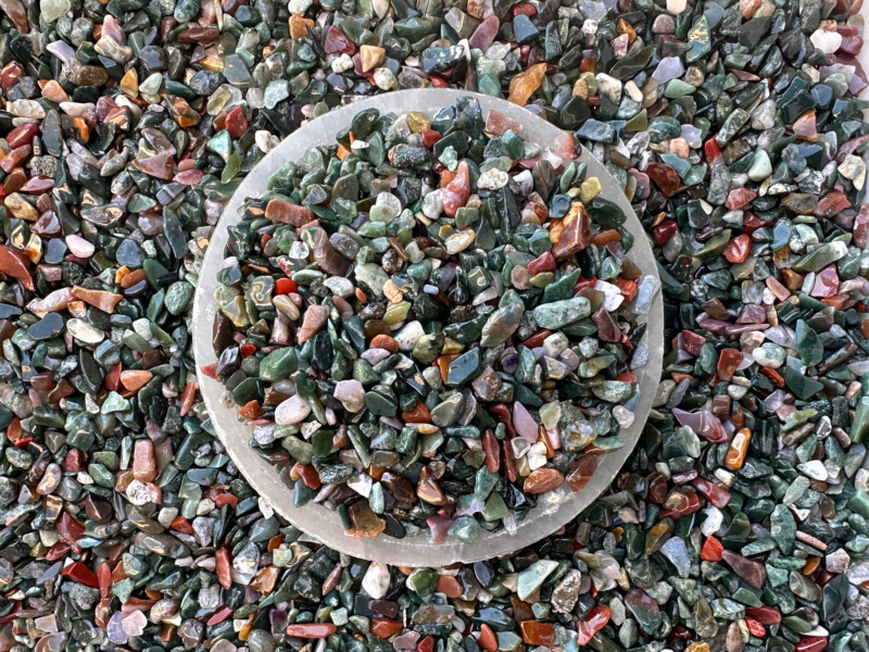 Grade A++ Semi Tumbled Gemstone Mini Chips 3 - 18 mm, Wholesale Bulk Lot