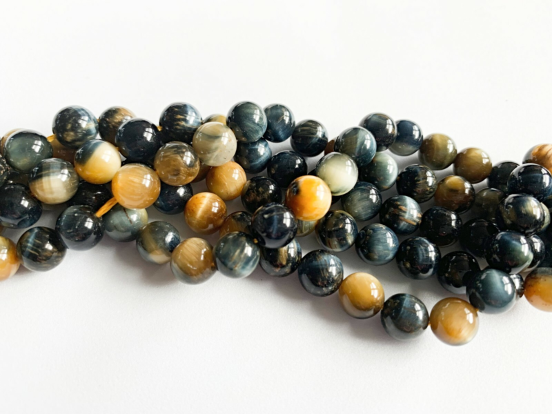 8mm Semi Precious Gemstone Rounds Beads for Jewellery Making (app. 46-50 beads)