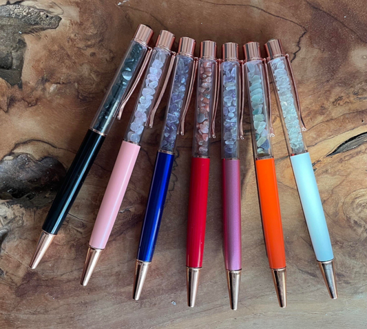 CRYSTAL PEN - Various Materials-natural-crystal