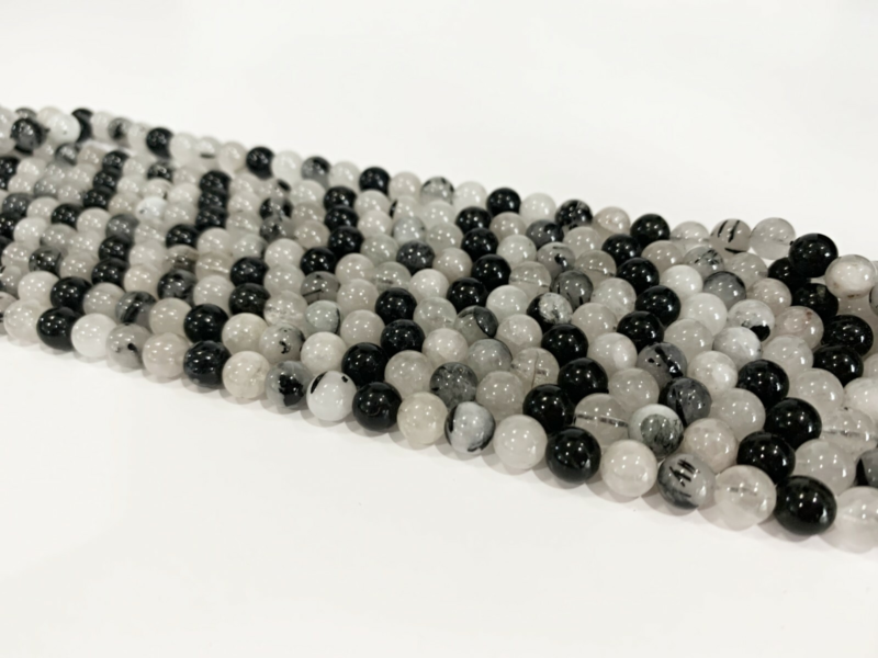 8mm Semi Precious Gemstone Rounds Beads for Jewellery Making (app. 46-50 beads)