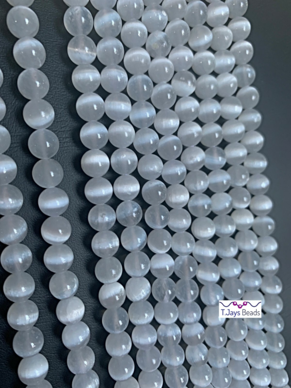 8mm Semi Precious Gemstone Rounds Beads for Jewellery Making (app. 46-50 beads)