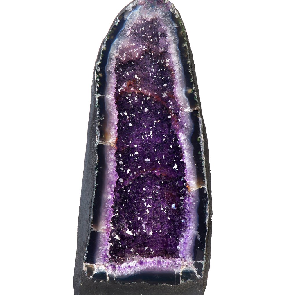 AAA Quality - Vivid Amethyst - 42x16x11 cm - Geode- 10 kg