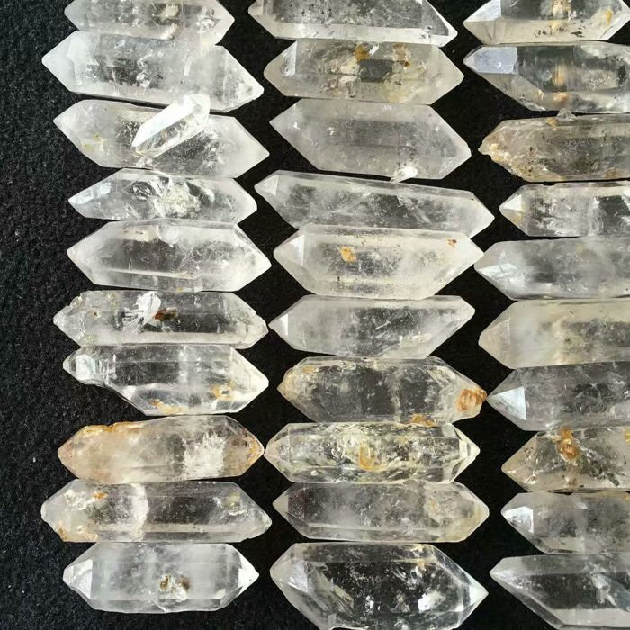 Piedra cruda de cristal blanco