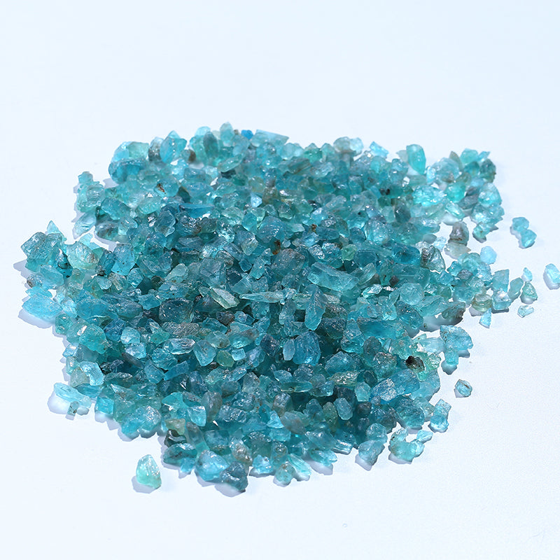 Blue apatly stone crystal gravel 1KG