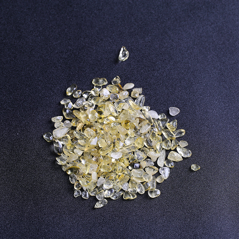High quality natural transparent lemon crystal