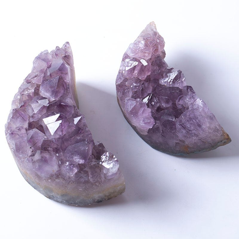 Hot Selling High Quality Nature Crystals Healing Stones Amethyst Moon