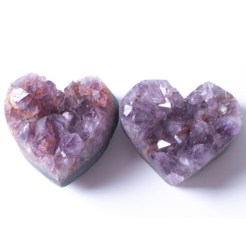 Natural quartz purple crystal cluster purple purple crystal