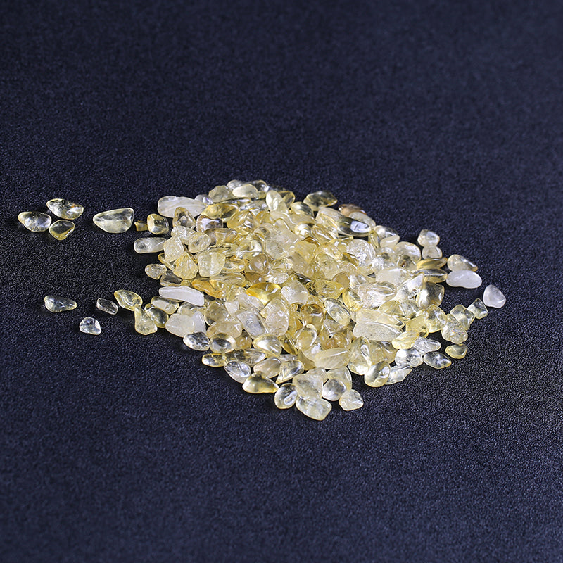 High quality natural transparent lemon crystal