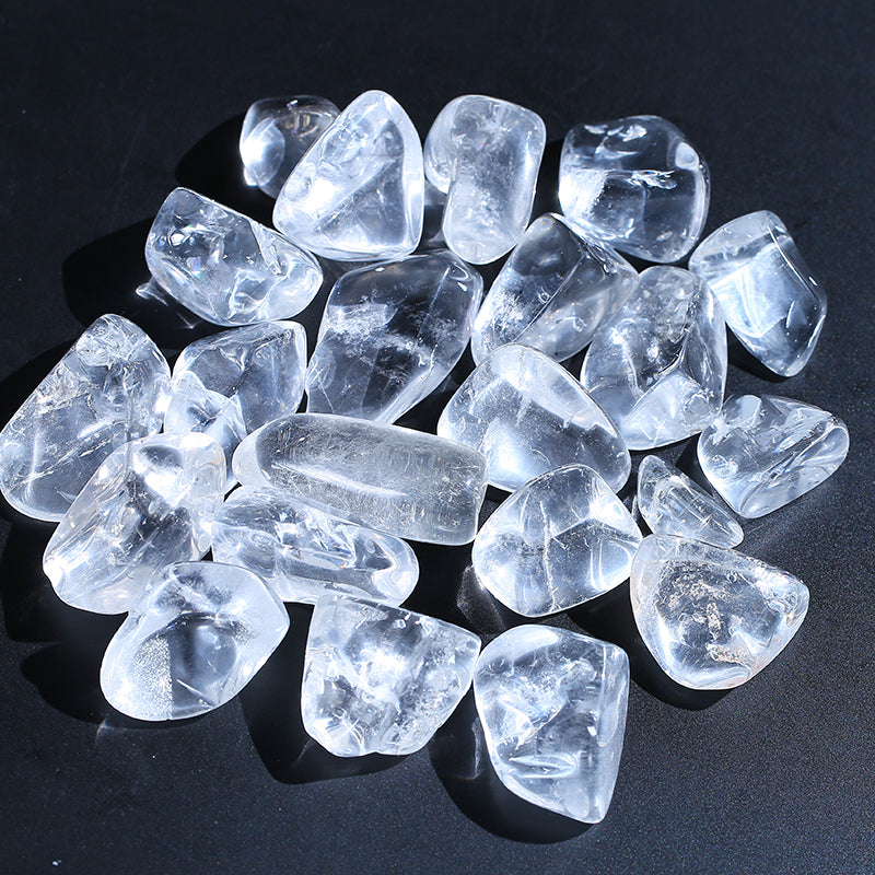 Natural Polished White Quartz Crystal