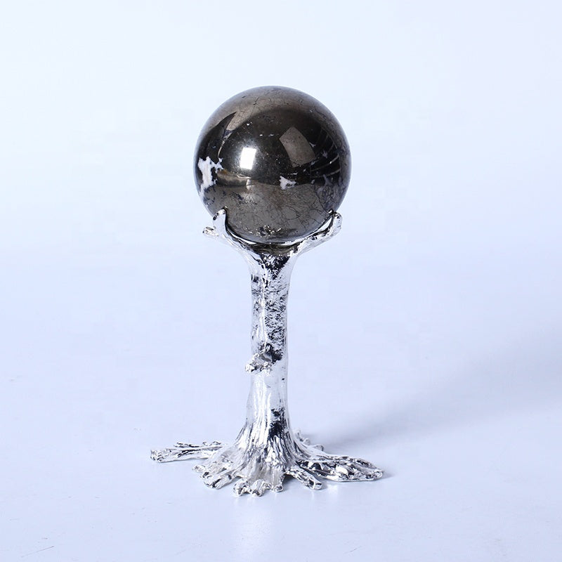 Natural Healing Stone Pyrite Ball Crystal Sphere For Decoration