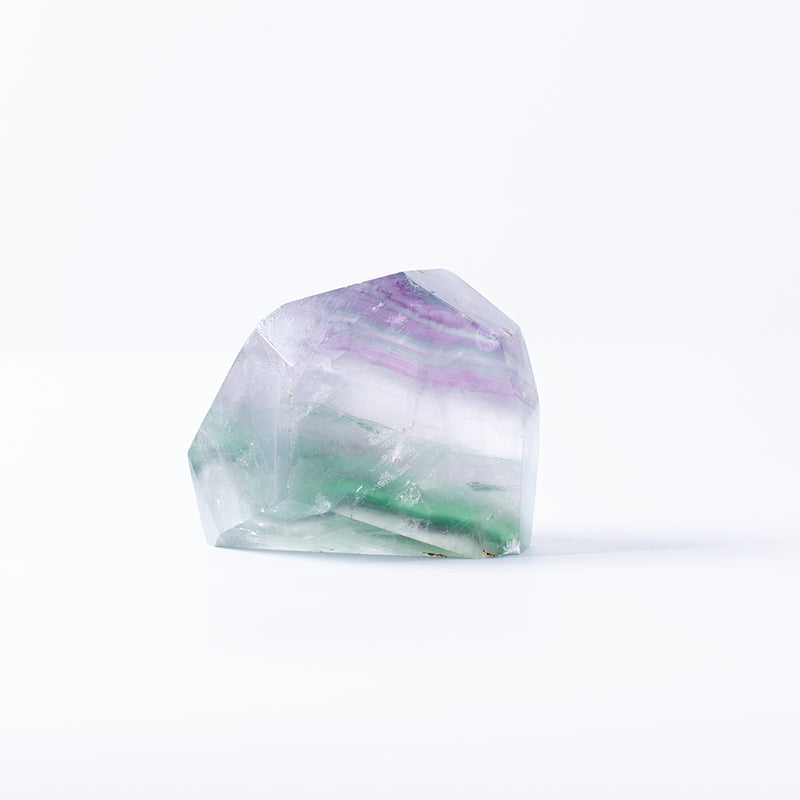 Hot Sale New Product Wholesale Natural Rainbow Fluorite Gemstone Cube Square for healing