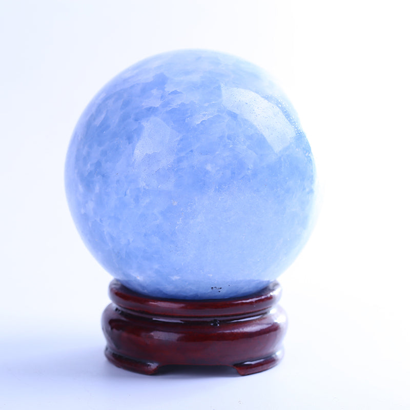 Blue Kyanite Ball Crystal Ball Decoration