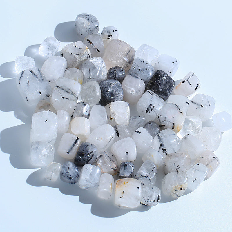 Natural Bulk Tumble Crystal Stones Polished Healing Black
