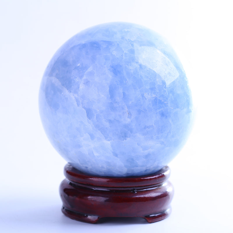Blue Kyanite Ball Crystal Ball Decoration