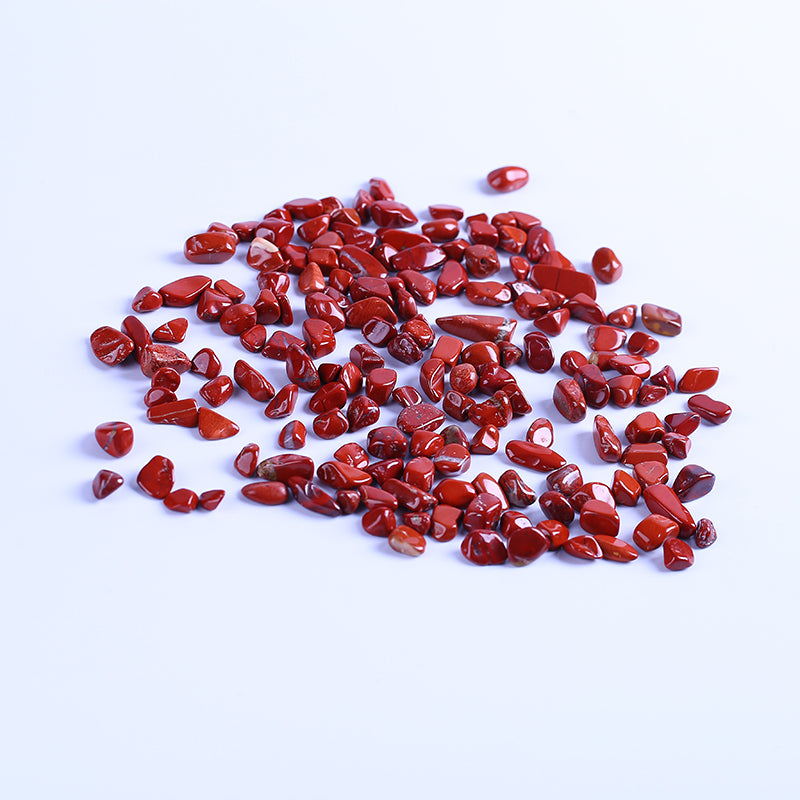 Natural red jasper quartz crystal