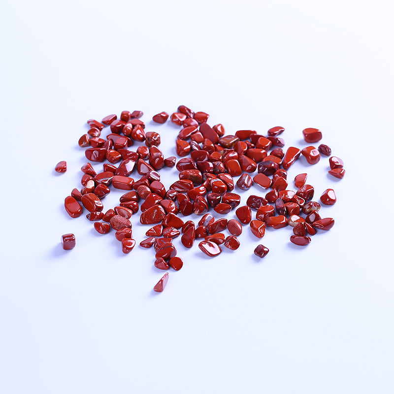 Natural red jasper quartz crystal