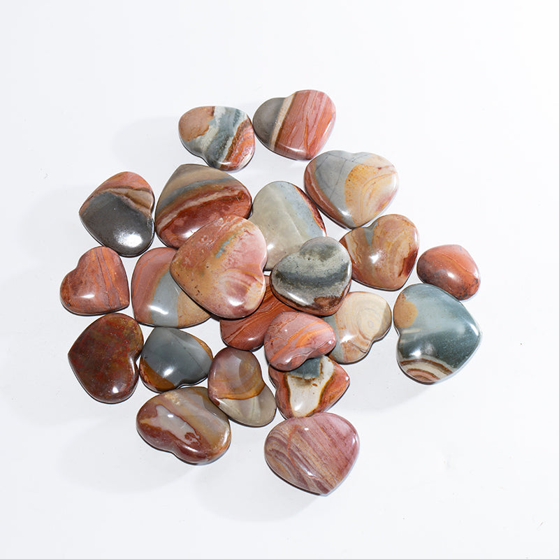 Ocean jade crystal heart