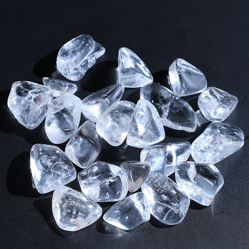 Natural Polished White Quartz Crystal