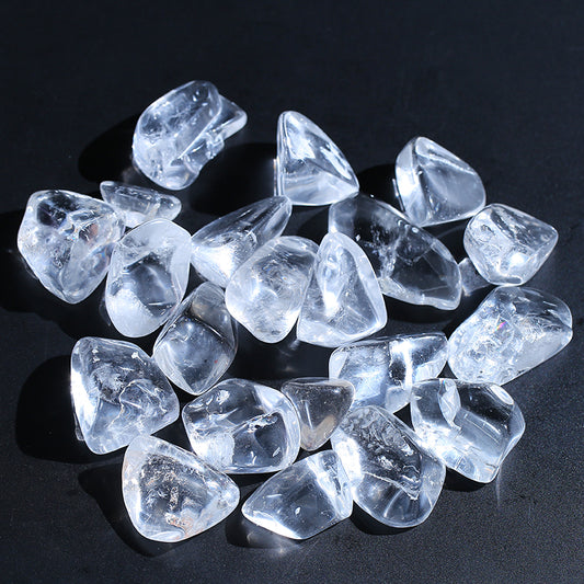 Natural Polished White Quartz Crystal