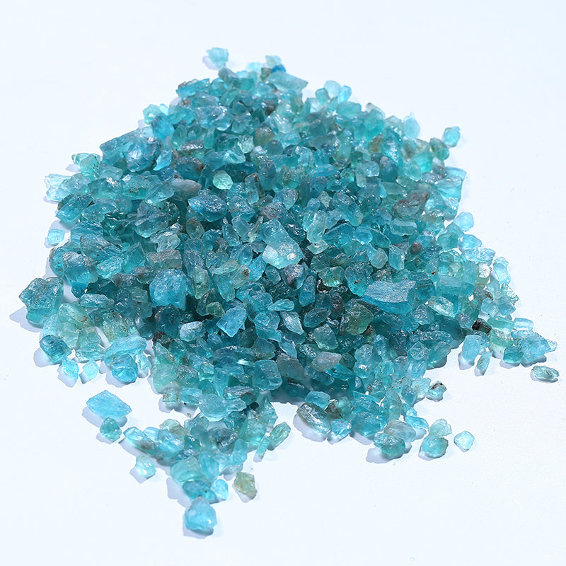 Blue apatly stone crystal gravel 1KG