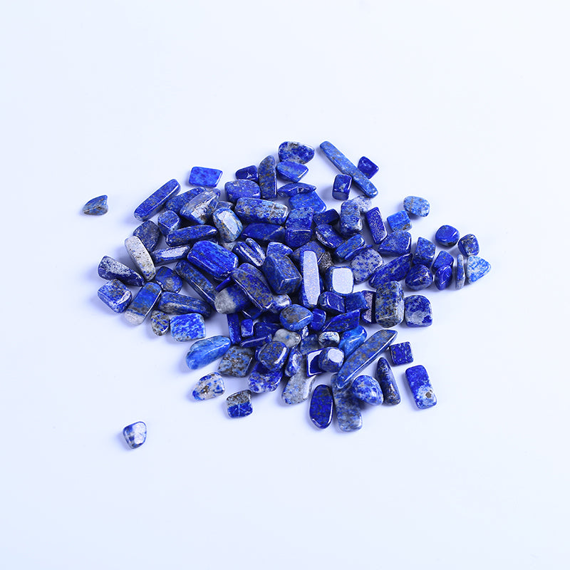 Lapis lazuli gravel for aquarium decoration