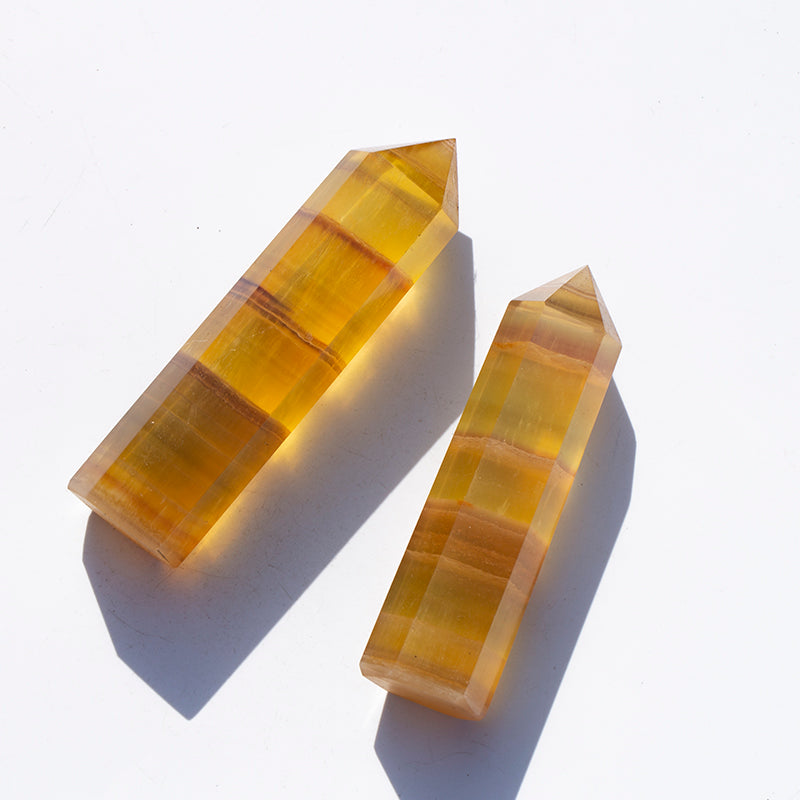 Amarillo cristal natural de alta calidad. 