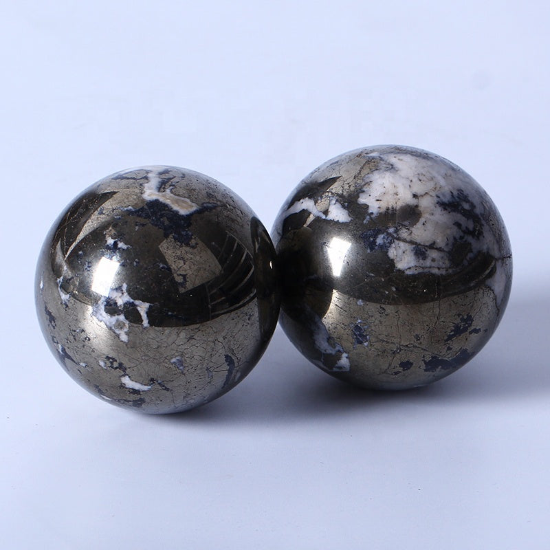 Natural Healing Stone Pyrite Ball Crystal Sphere For Decoration