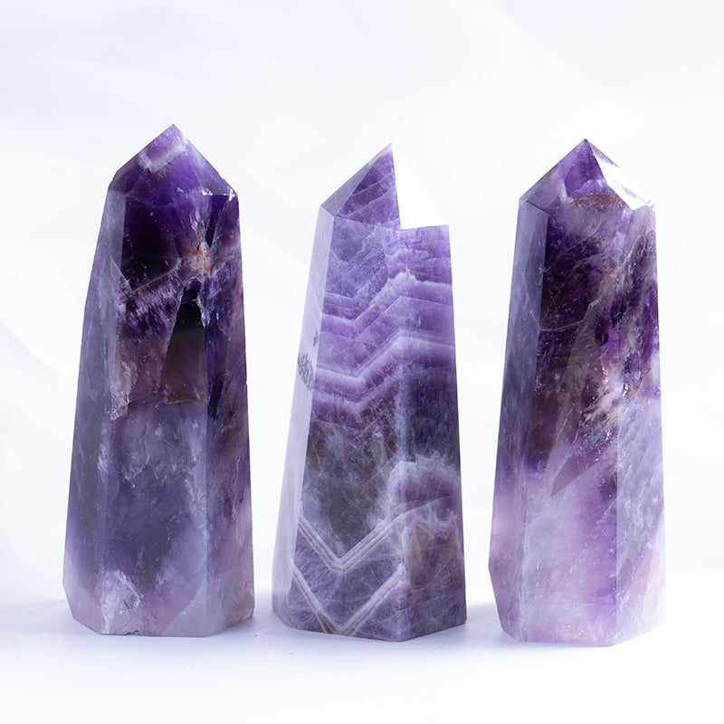 Natural crystal dot fantastic purple crystal class