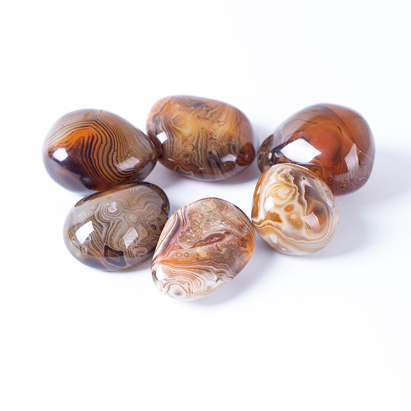 Crystal rock agate palm