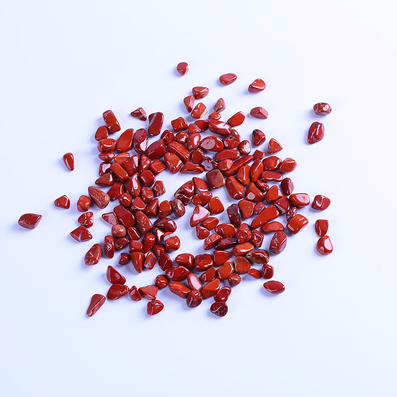 Natural red jasper quartz crystal