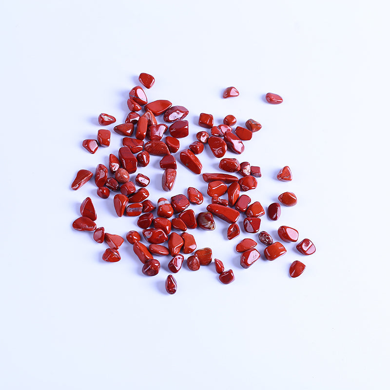 Natural red jasper quartz crystal