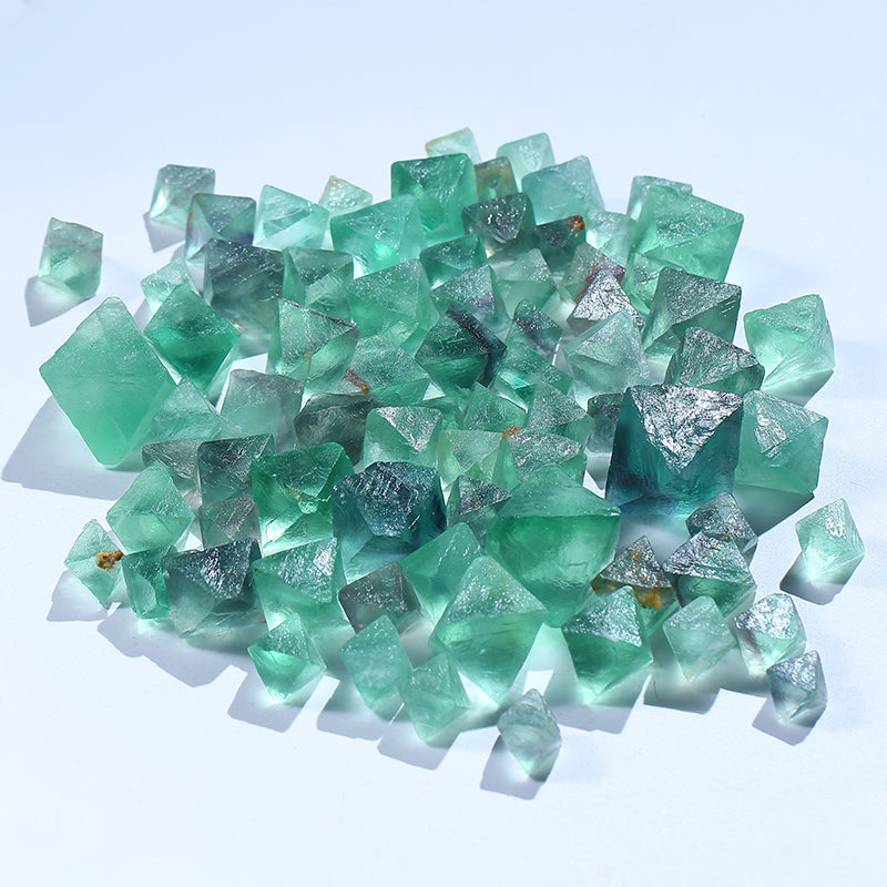 High quality natural fluorite crystal fluorite octa