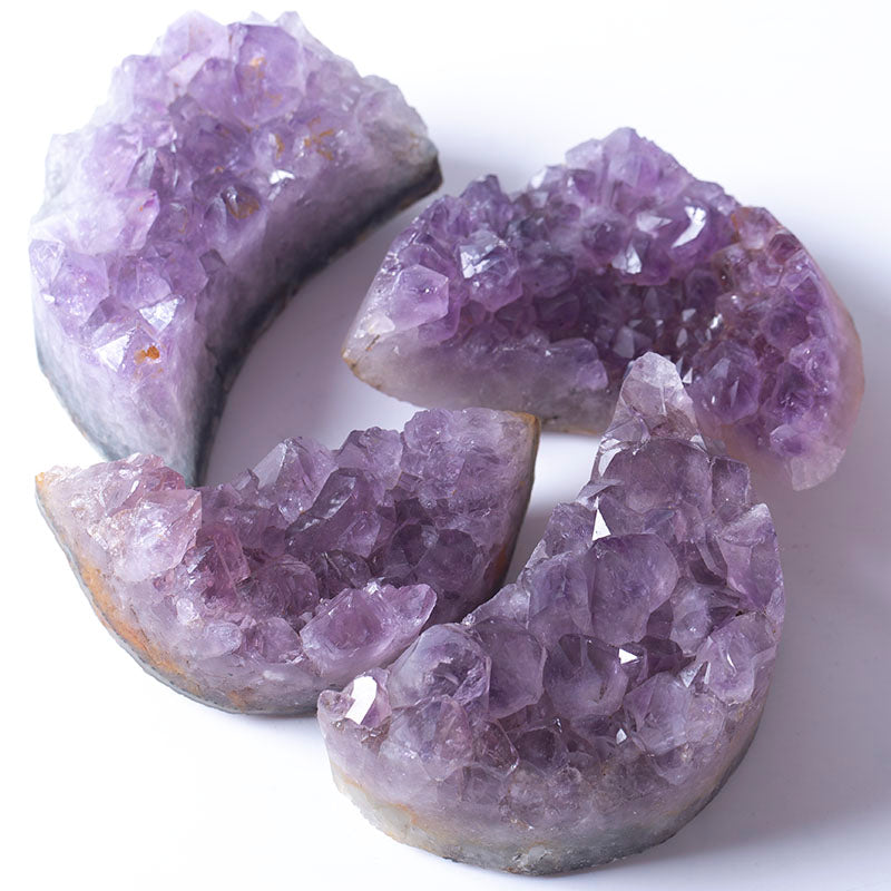 Hot Selling High Quality Nature Crystals Healing Stones Amethyst Moon