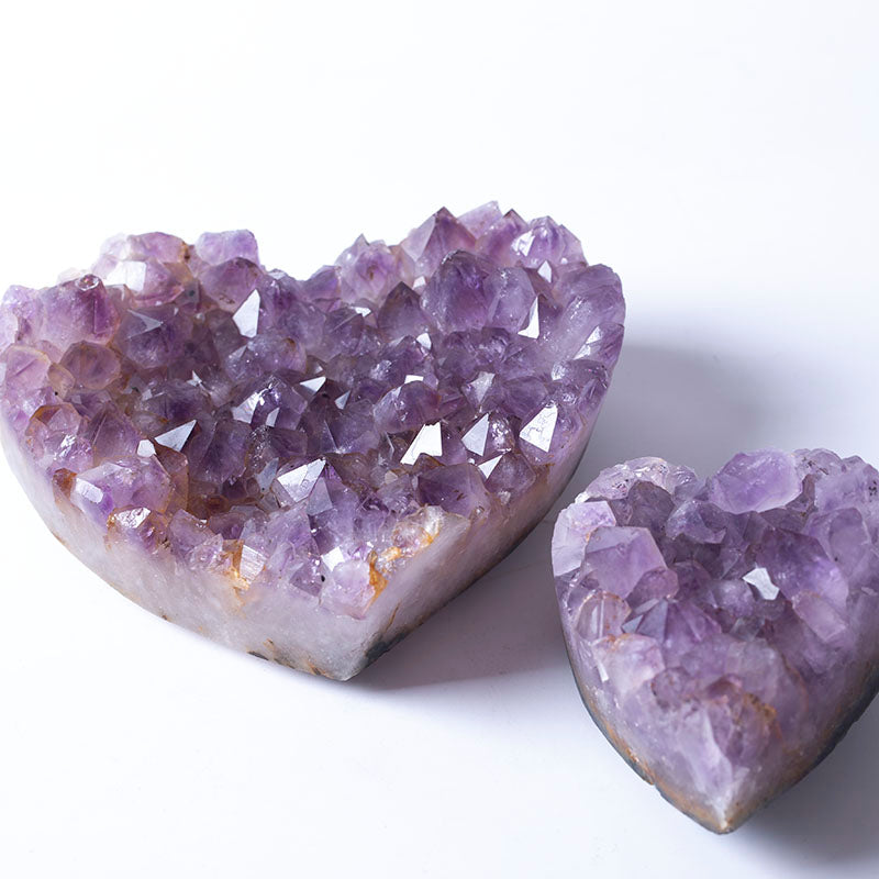 Natural quartz purple crystal cluster purple purple crystal
