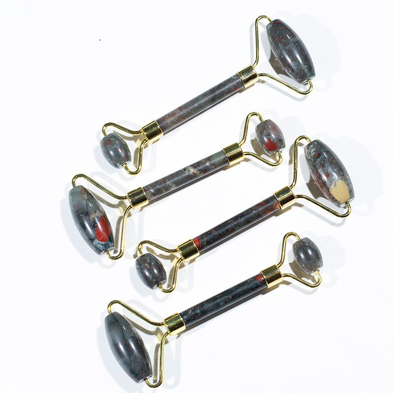 Crystal panel African bloodstone massage