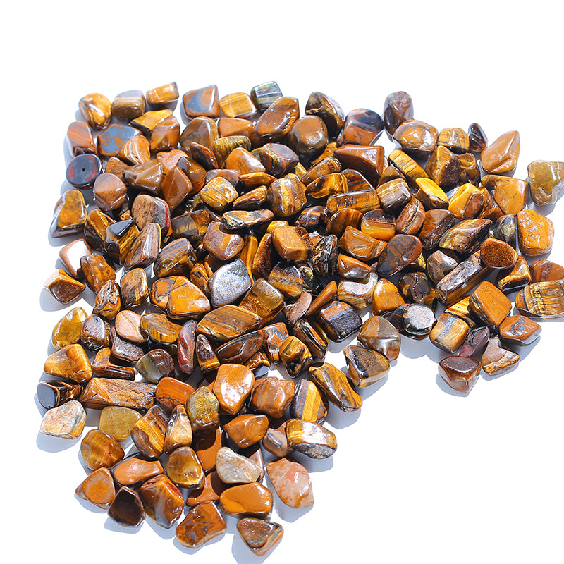 Natural Tiger Eye Polish Quartz Crystal Gravel