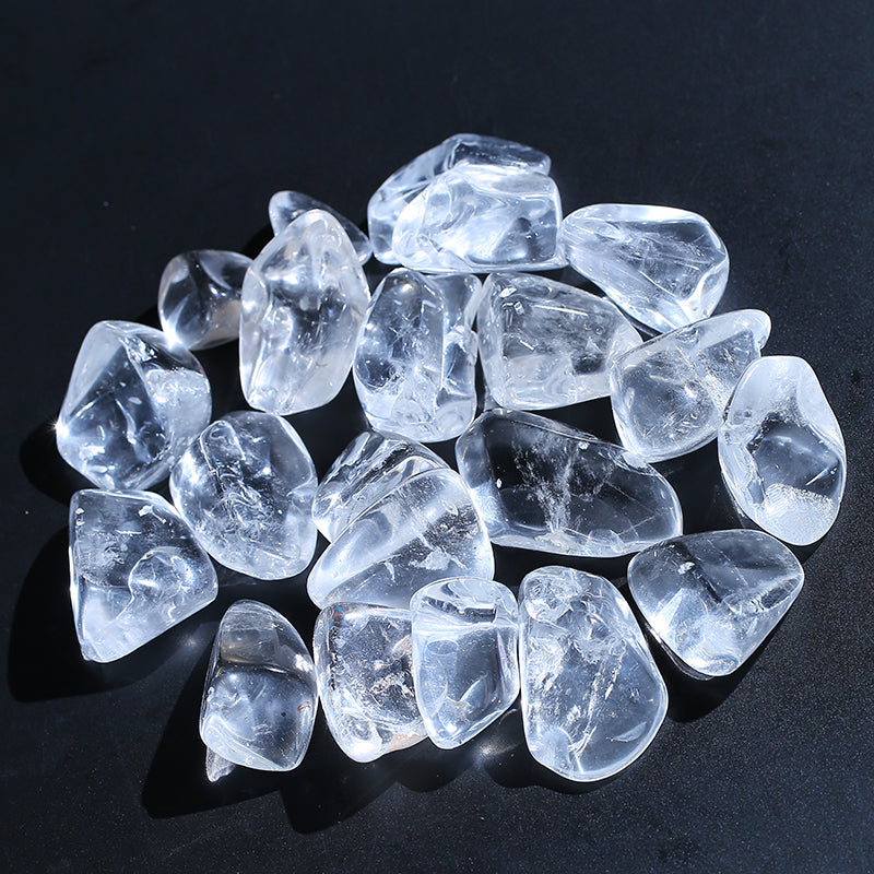 Natural Polished White Quartz Crystal