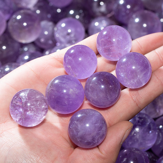 Purple crystal crystal ball