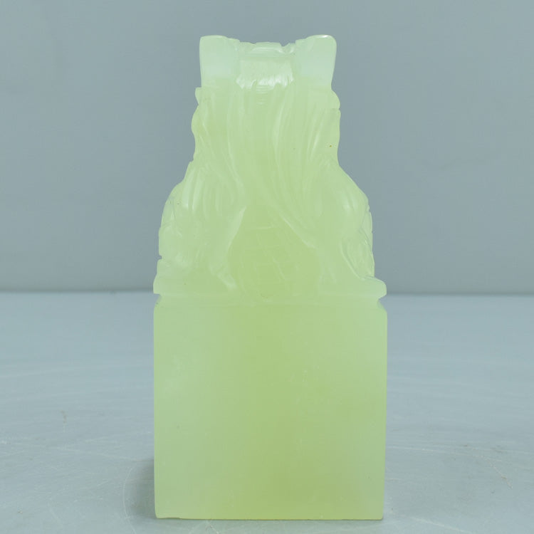 Oriental Xiuyan dragon printing ornaments natural boutique Liaoning Xiuyan Jade